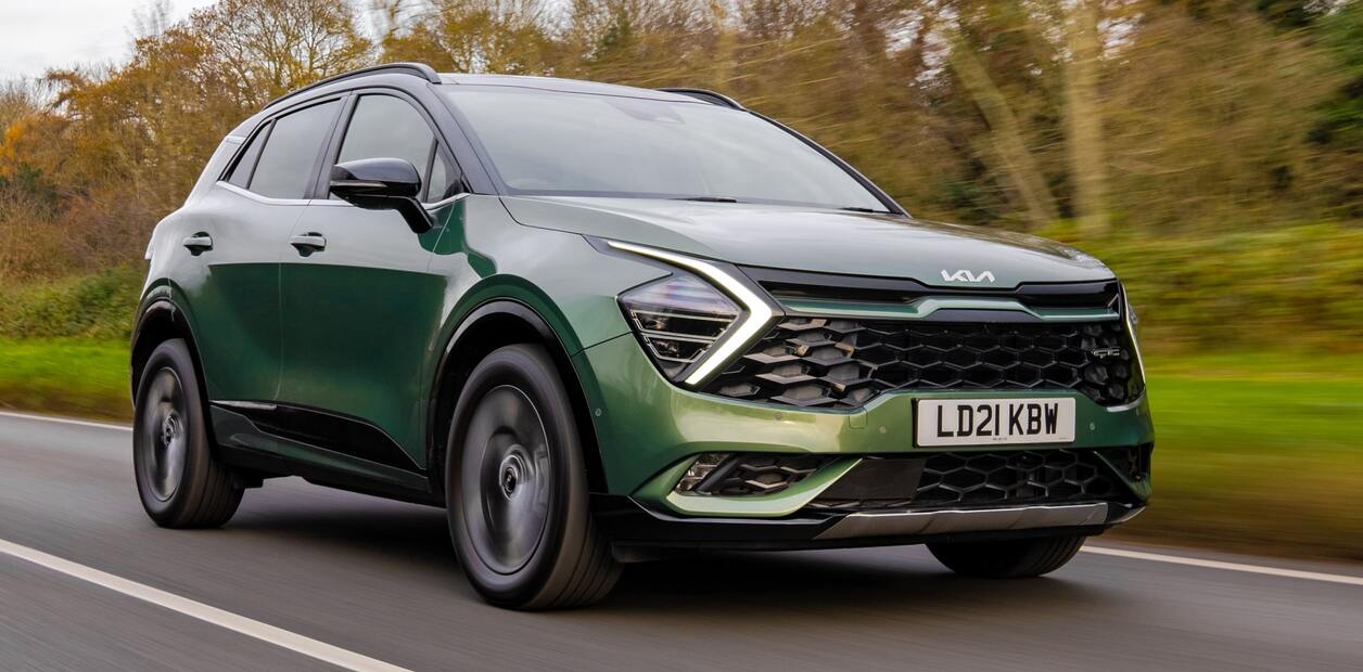 Kia Sportage Estate Plugin Hybrid Green.Car