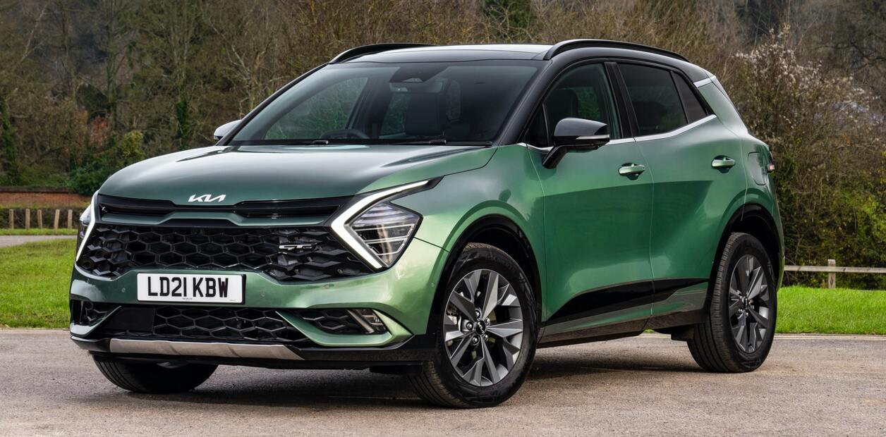 Kia Sportage Estate SelfCharging Hybrid Green.Car